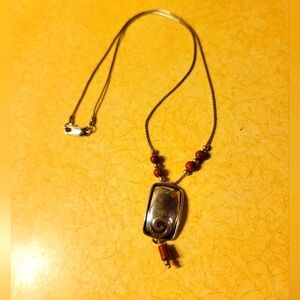 Silpada sterling silver sandstone necklace,  N1190